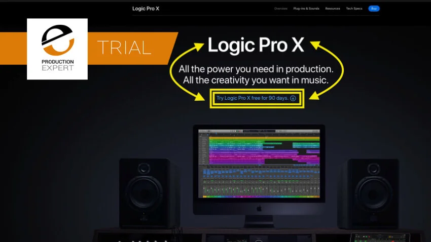Apple Logic Pro X - Get The New 90 Day Free Trial Version